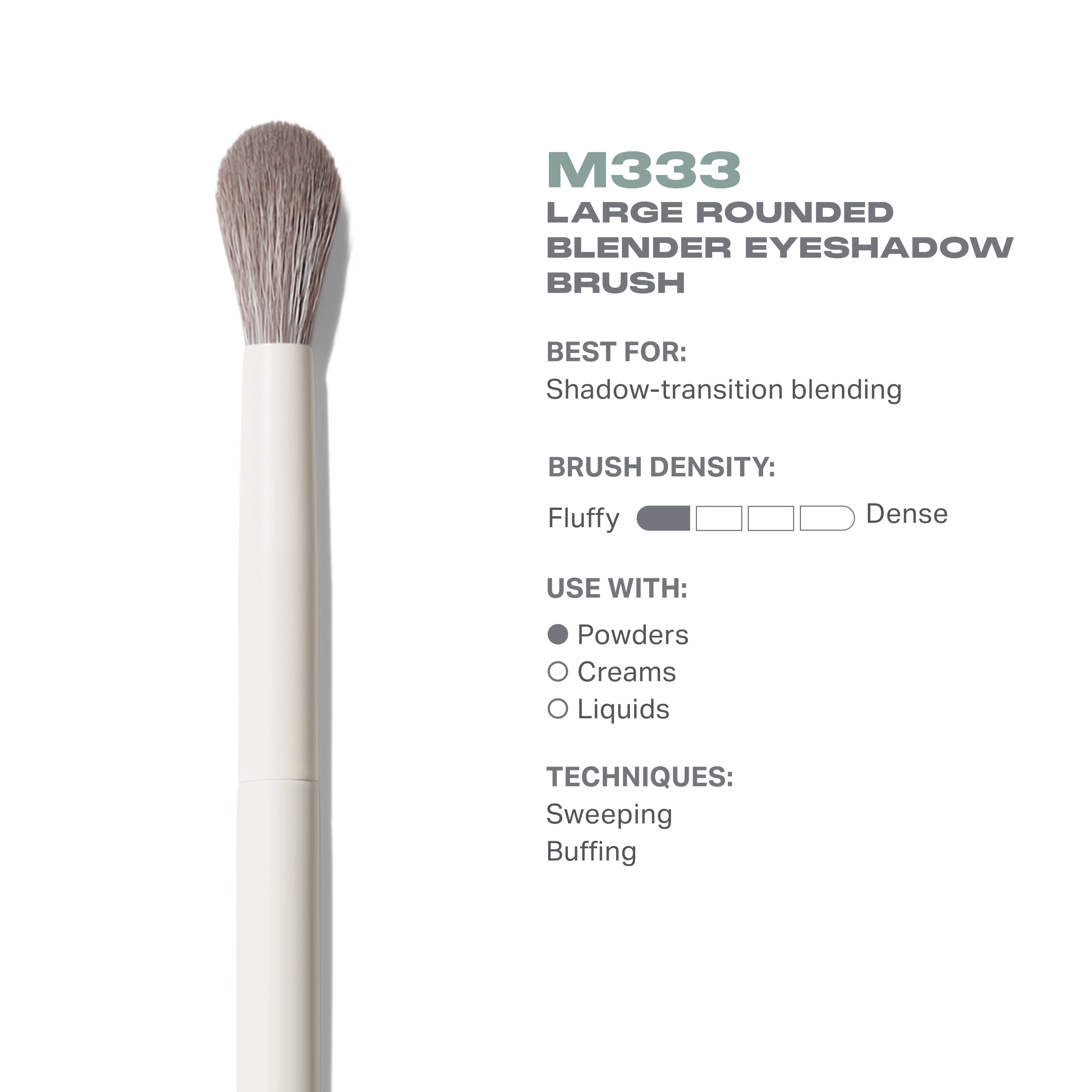 356-m333-large-rounded-blender-eyeshadow-brush-3.webp M333 Large Rounded Blender Eyeshadow Brush