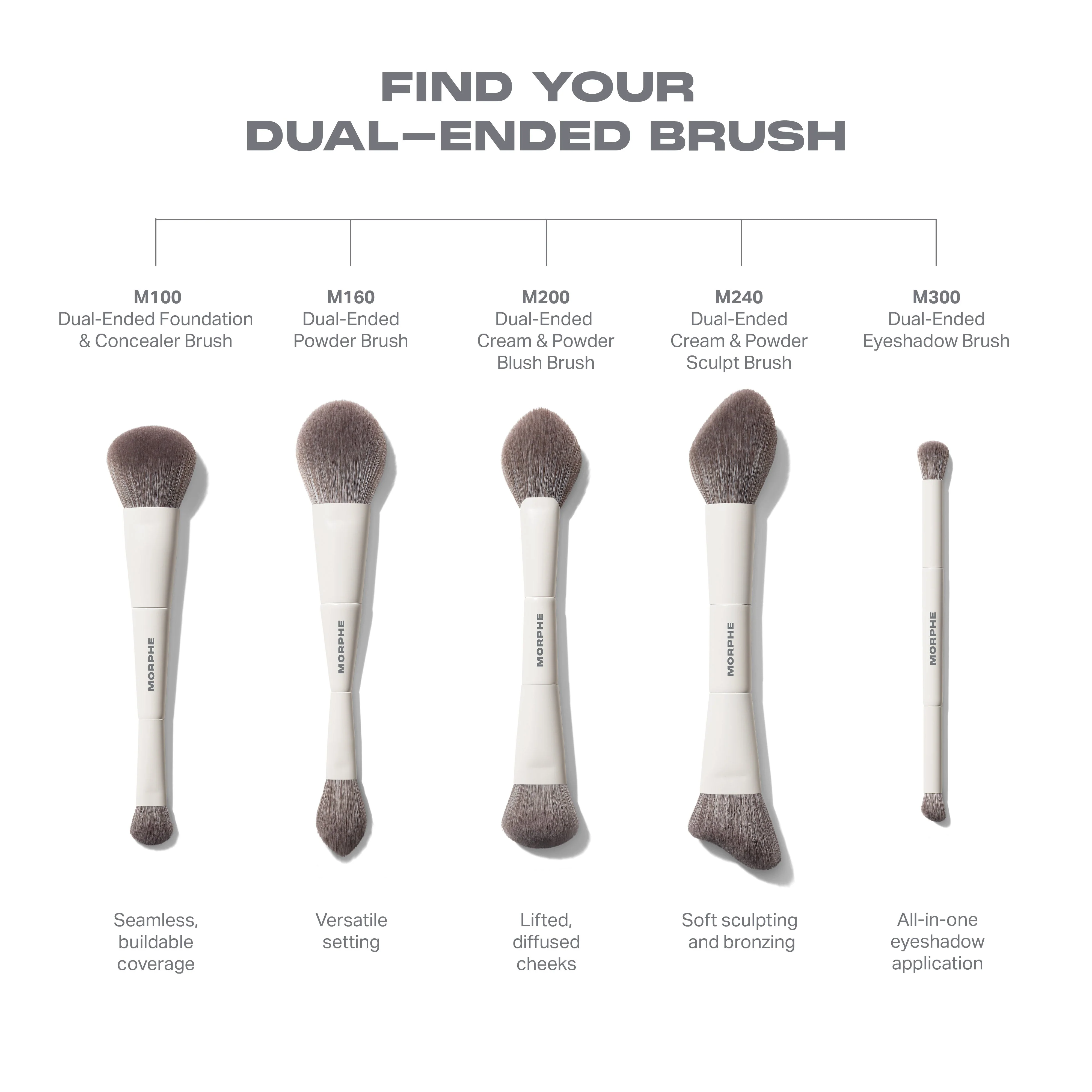 M160 Dual-Ended Powder Brush